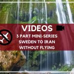 vlog travel without flying sweden iran