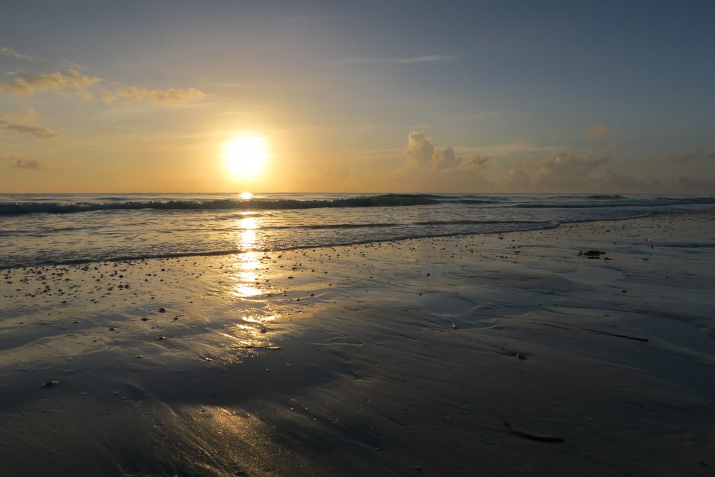 sunrise paje beach Zanzibar